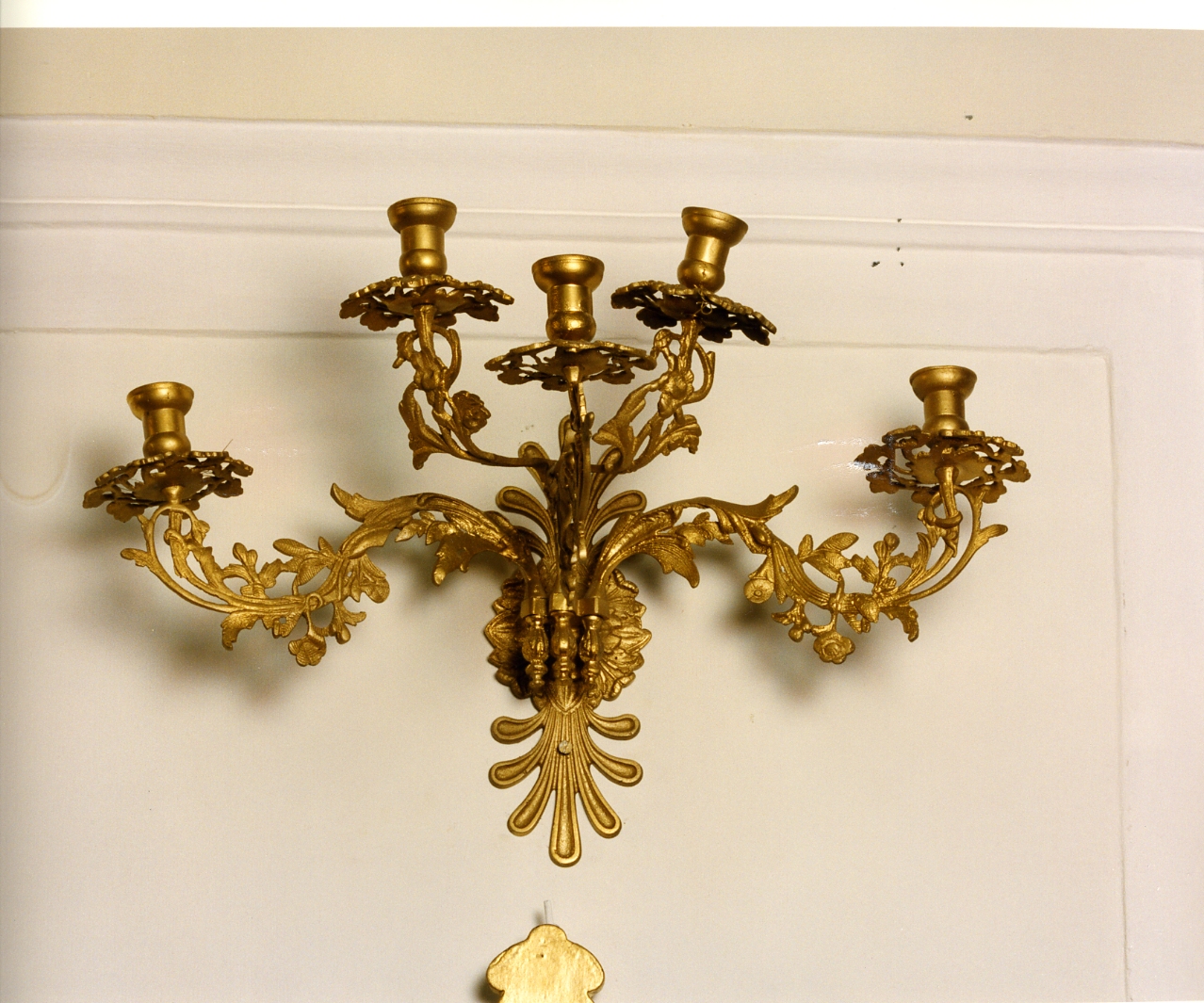 candeliere, serie - bottega napoletana (primo quarto sec. XX)