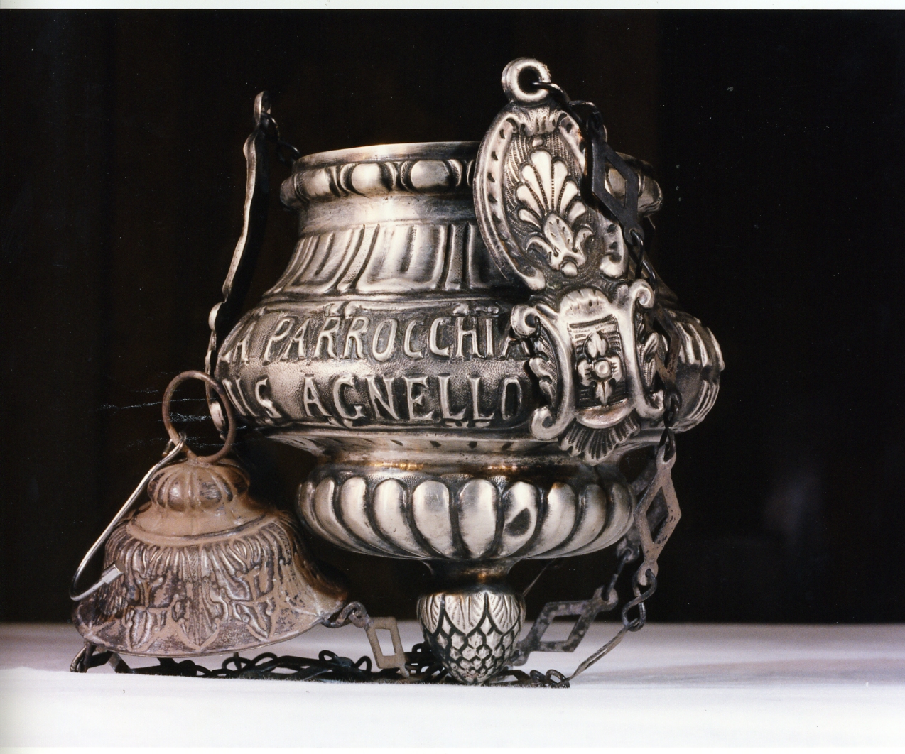 lampada del SS. Sacramento - bottega napoletana (sec. XIX)