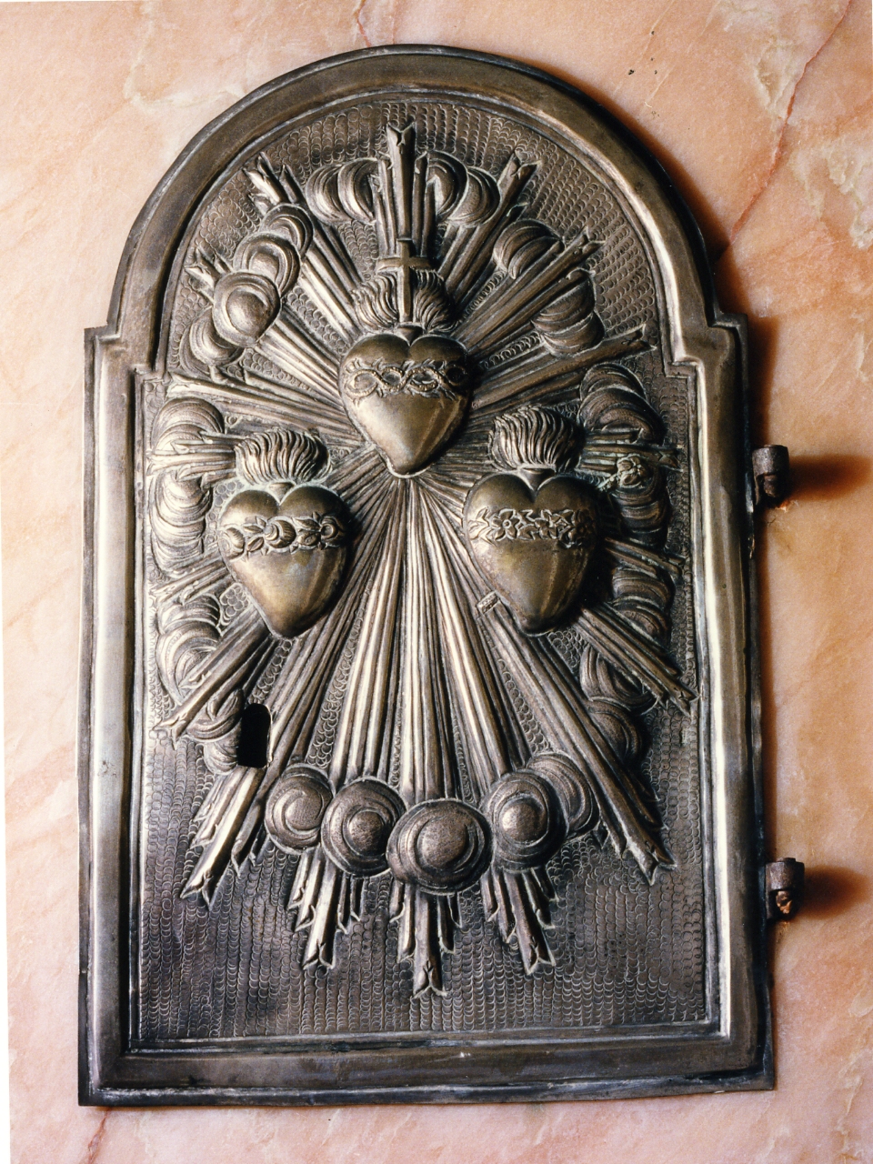 sportello di tabernacolo - bottega napoletana (sec. XX)