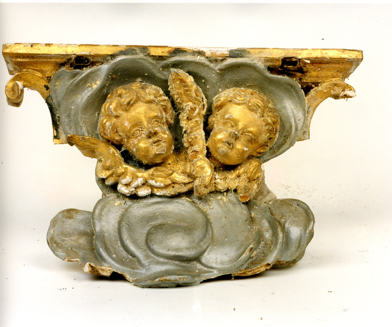 rilievo, frammento - bottega napoletana (ultimo quarto sec. XIX)