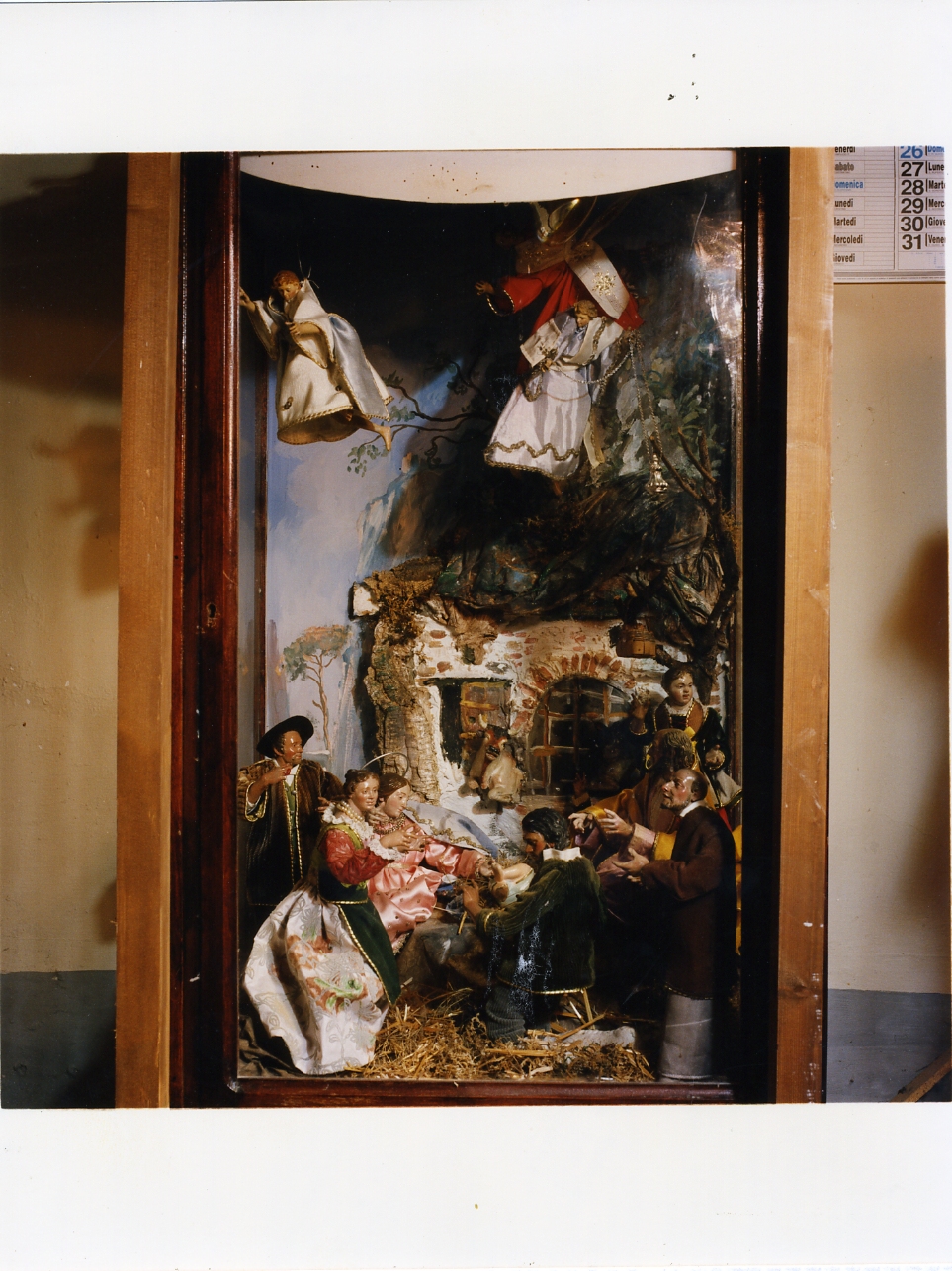presepio, insieme - bottega napoletana (metà sec. XIX)
