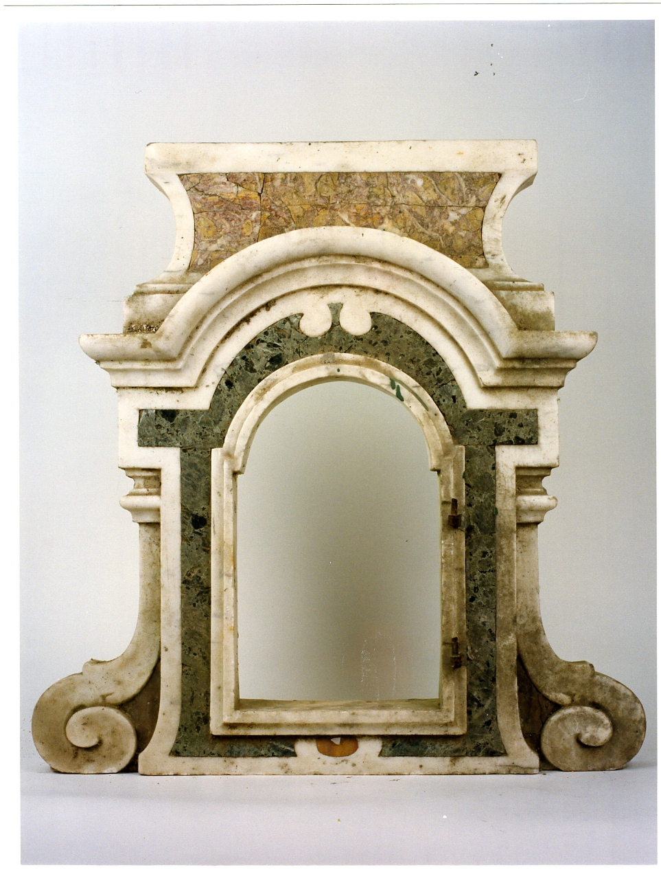 tabernacolo, frammento - bottega napoletana (prima metà sec. XIX)