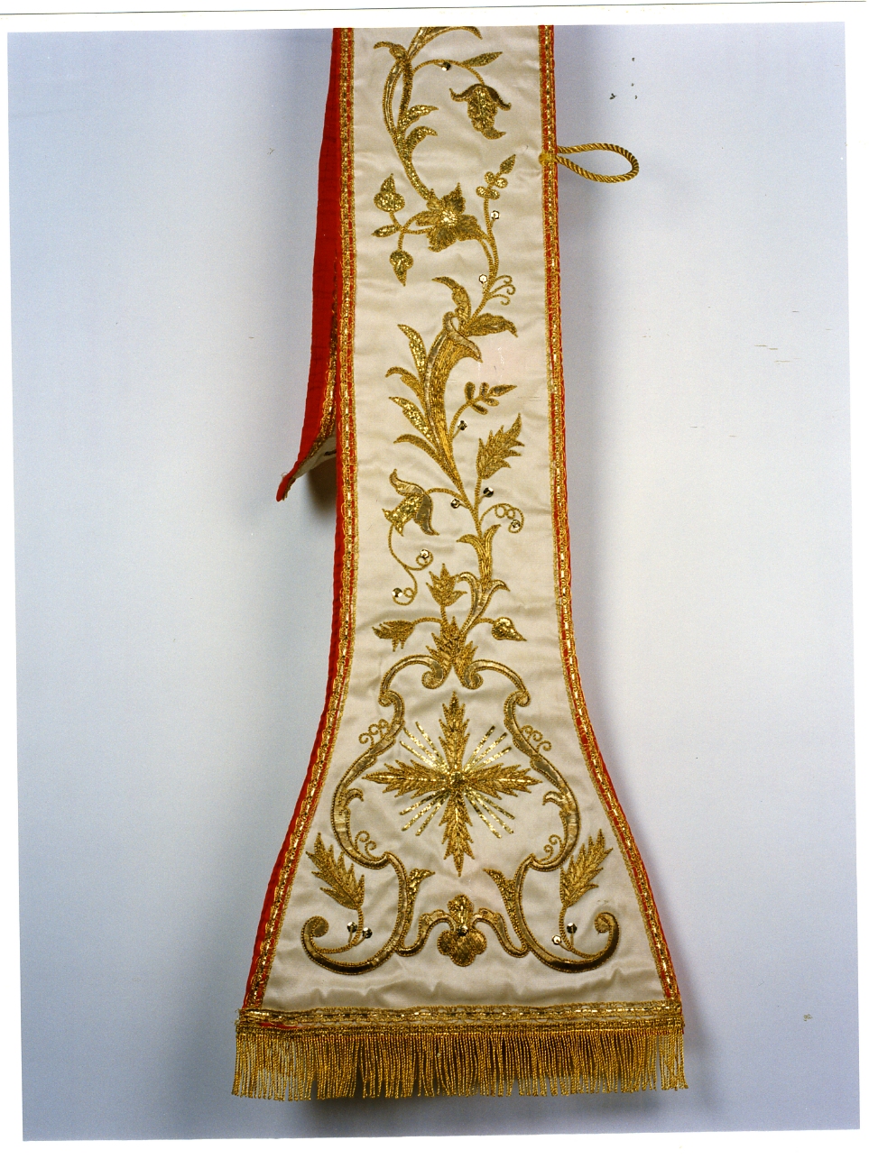 stola, elemento d'insieme - manifattura napoletana (prima metà sec. XIX)