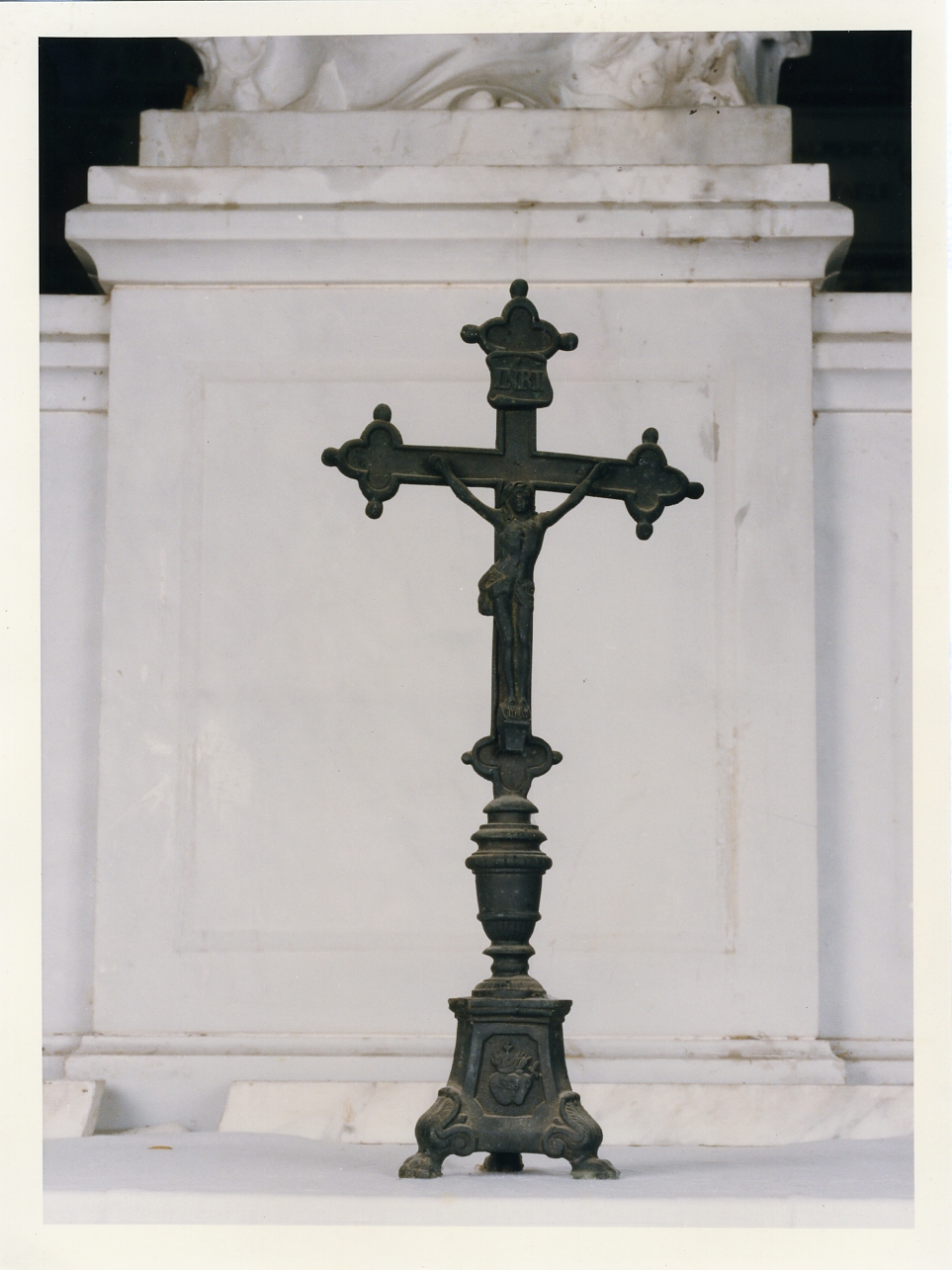 croce d'altare - bottega napoletana (secondo quarto sec. XX)