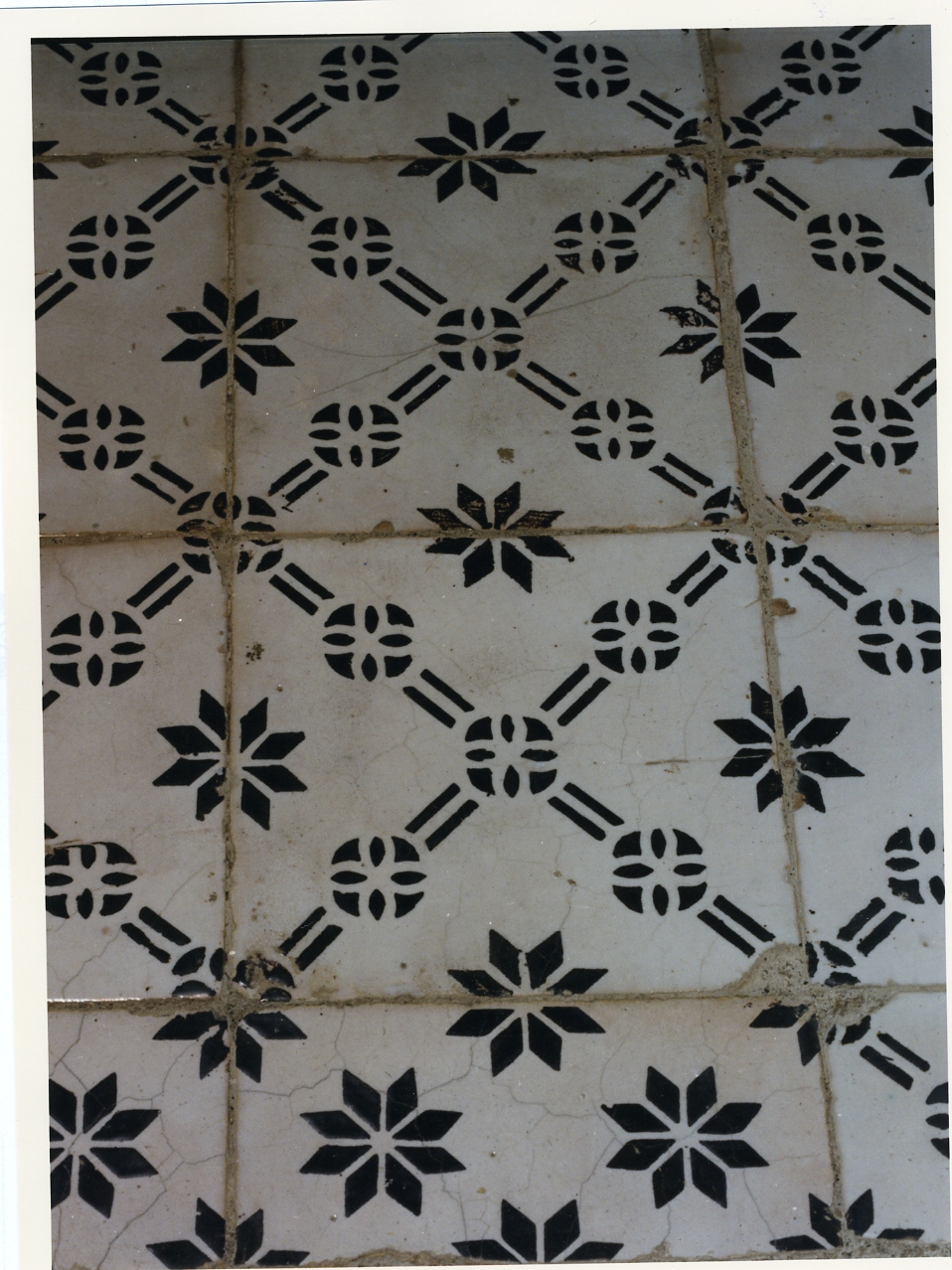 pavimento - bottega napoletana (prima metà sec. XIX)