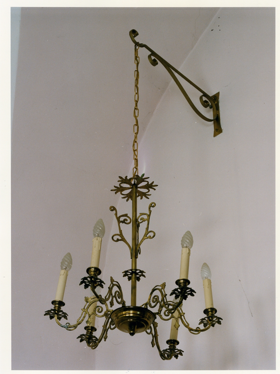 lampadario - a bracci, serie - bottega napoletana (secondo quarto sec. XX)