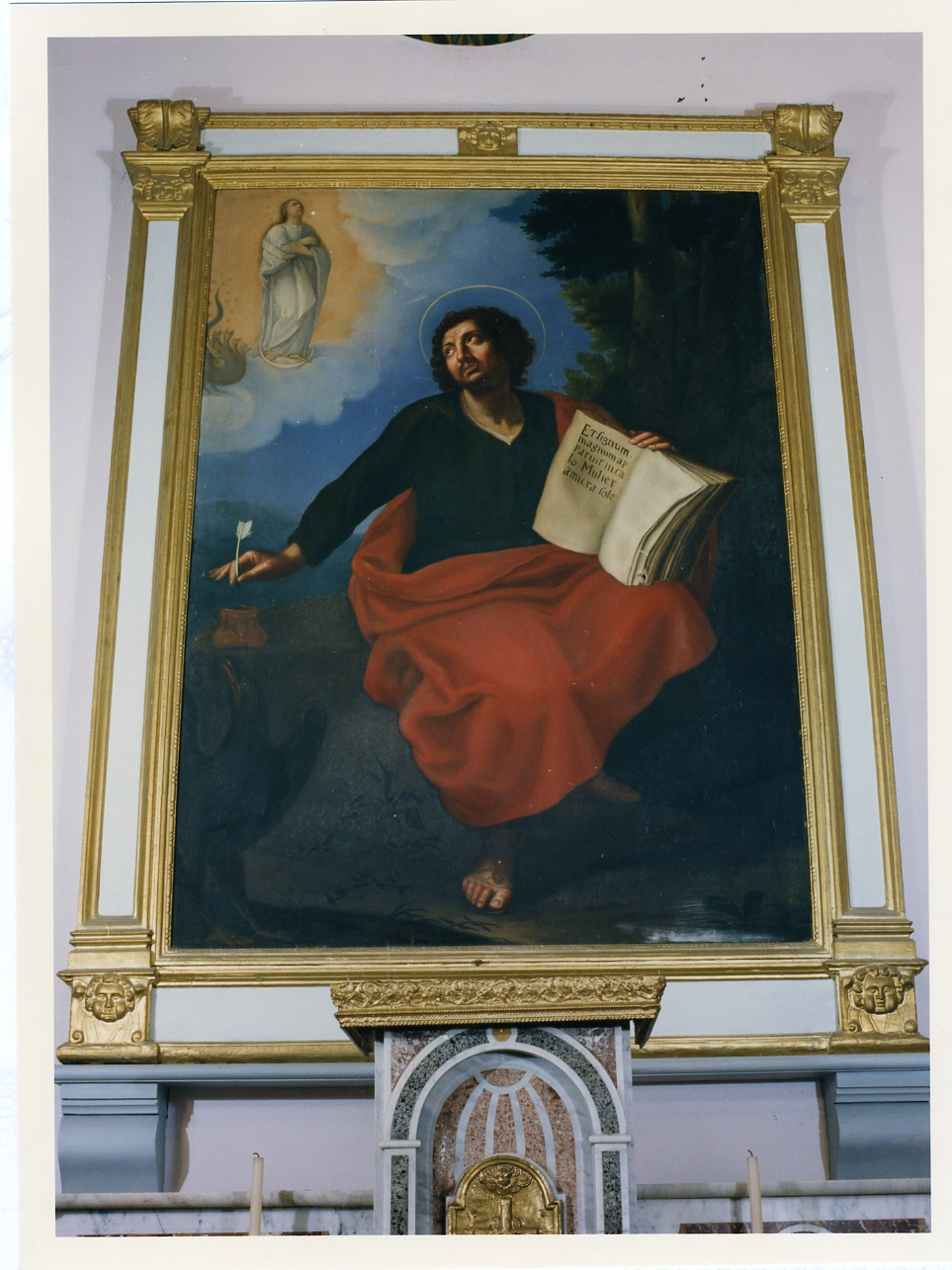 San Giovanni Evangelista (pala d'altare) - ambito napoletano (sec. XIX)