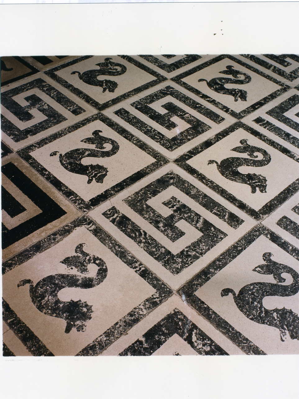 pavimento - bottega napoletana (fine/inizio secc. XIX/ XX)