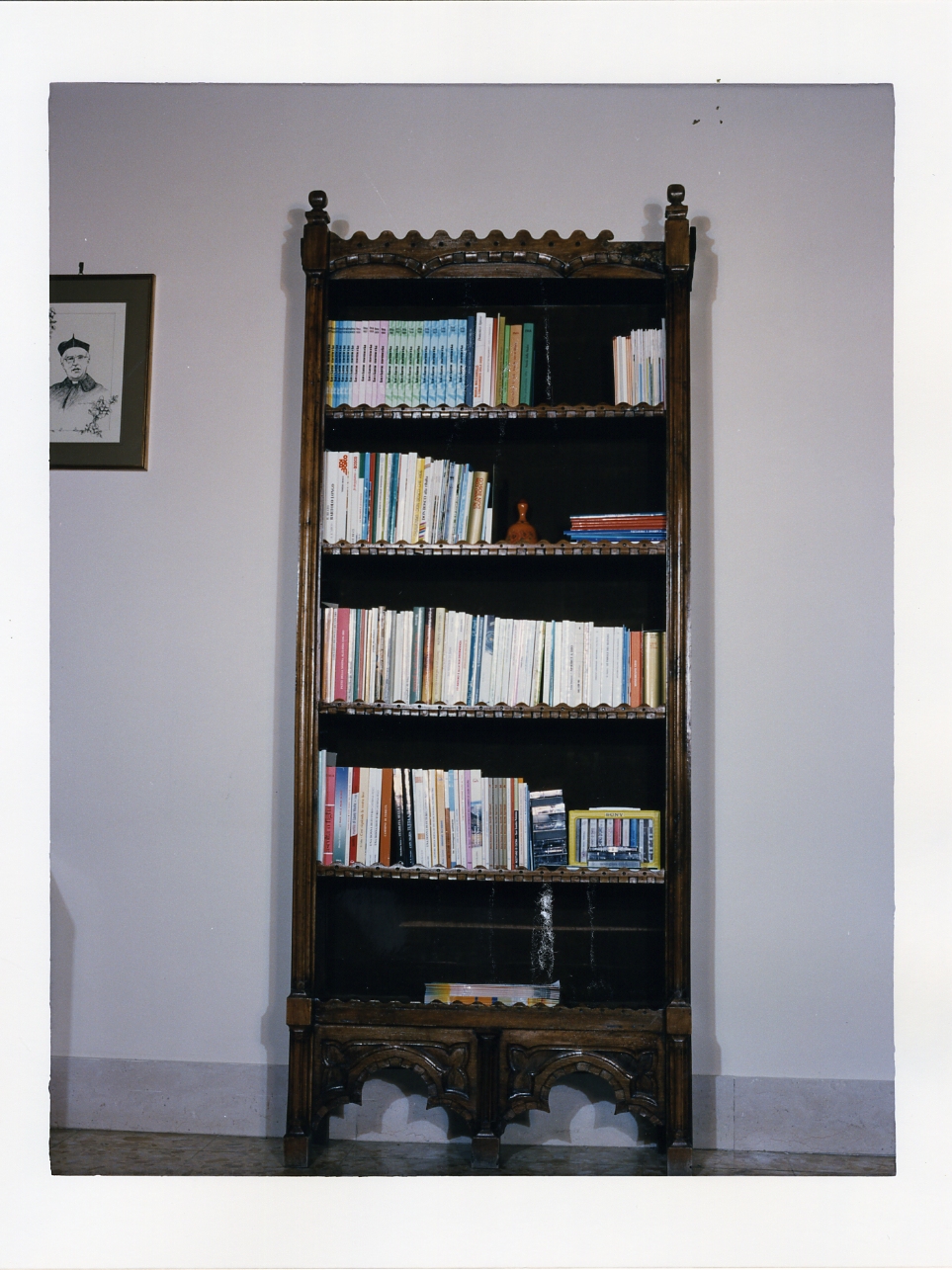 scaffale - bottega napoletana (primo quarto sec. XX)