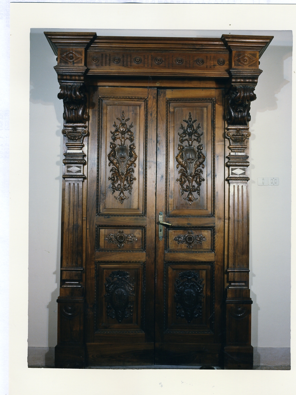 mostra di porta, serie di Massa Giovanni (ultimo quarto sec. XIX)