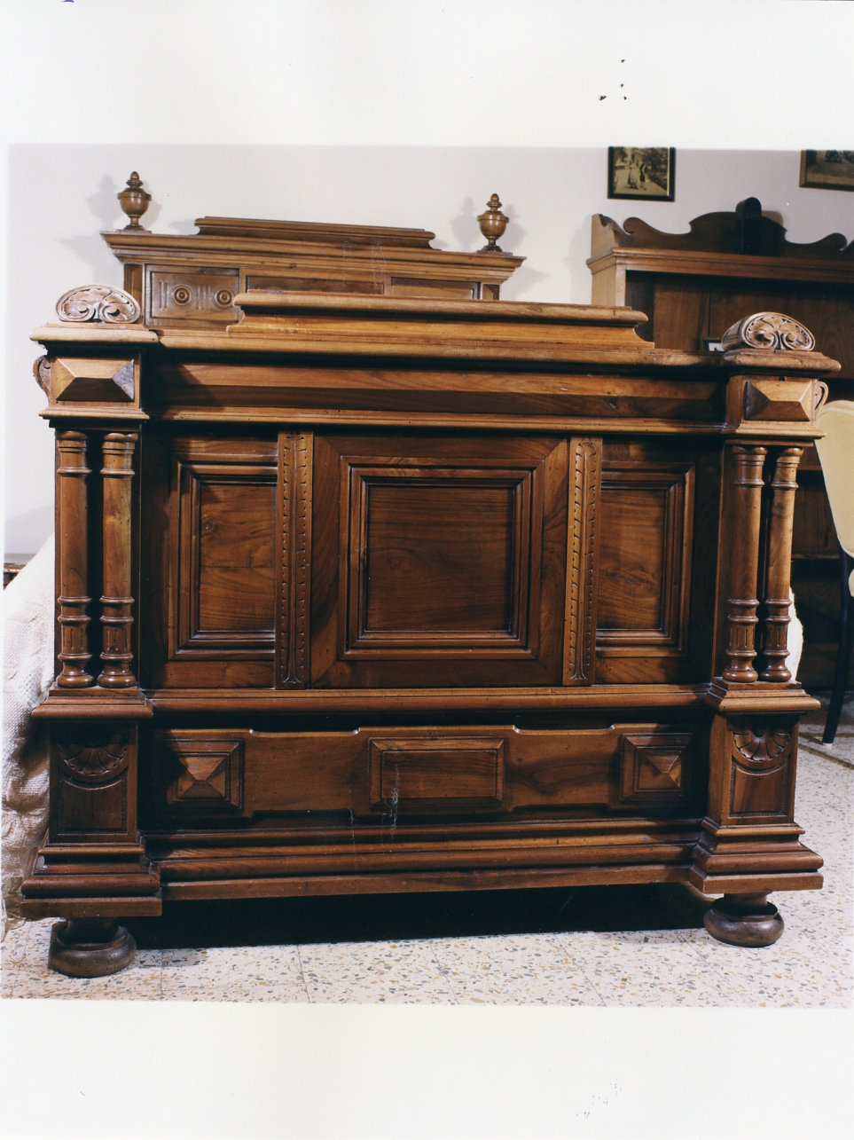 letto - bottega napoletana (prima metà sec. XX)