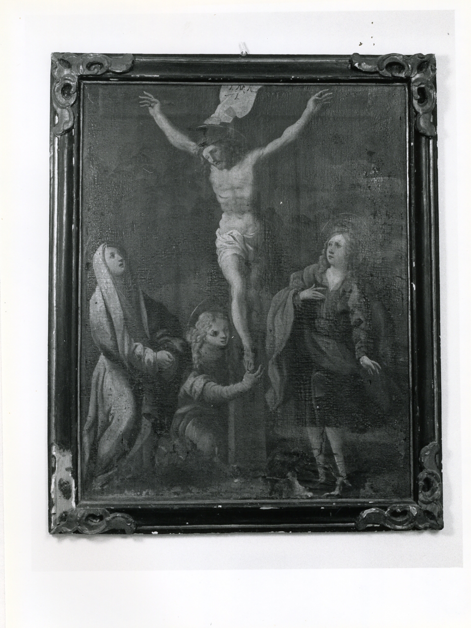 cornice di dipinto - bottega napoletana (primo quarto sec. XVIII)