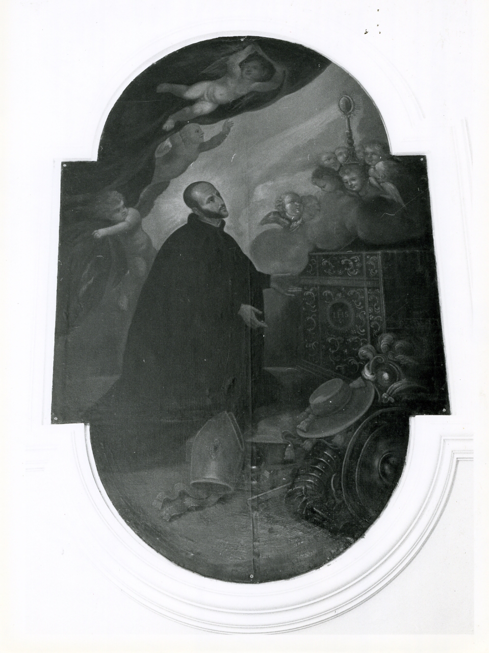 Santo (dipinto) - ambito napoletano (ultimo quarto sec. XIX)