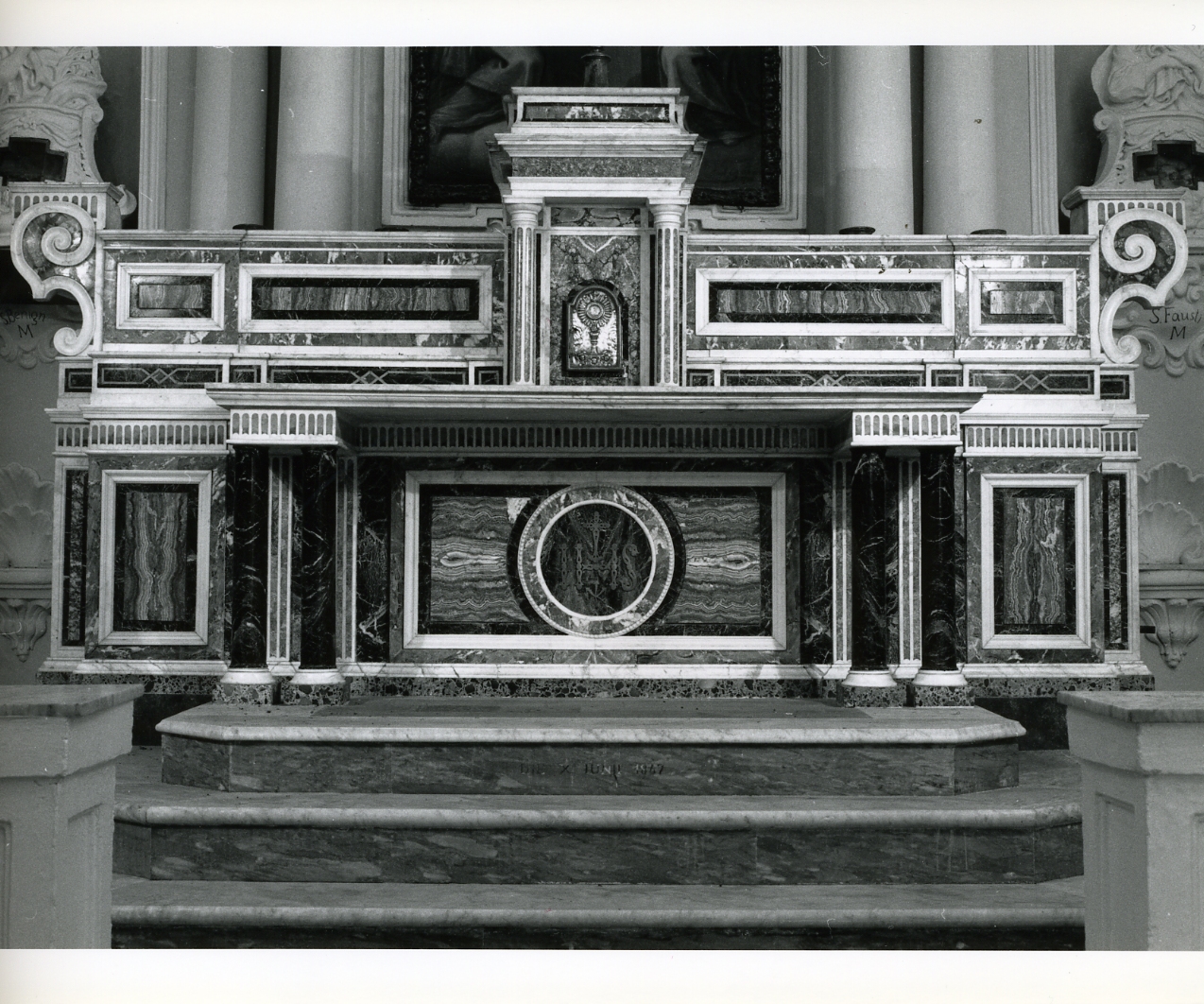 altare maggiore - bottega campana (sec. XIX)