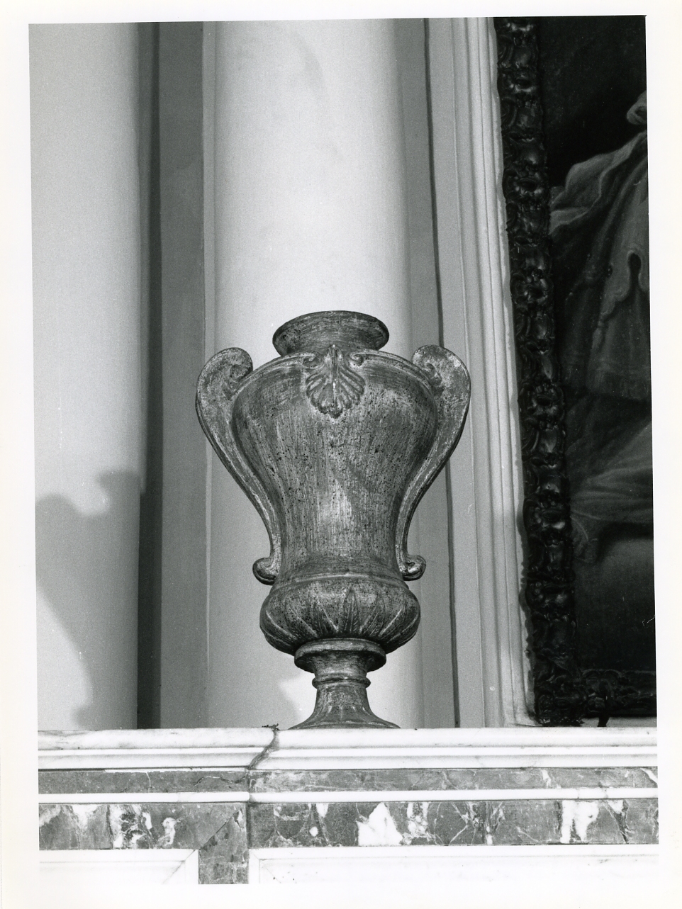 vaso da fiori, serie - bottega napoletana (seconda metà sec. XIX)