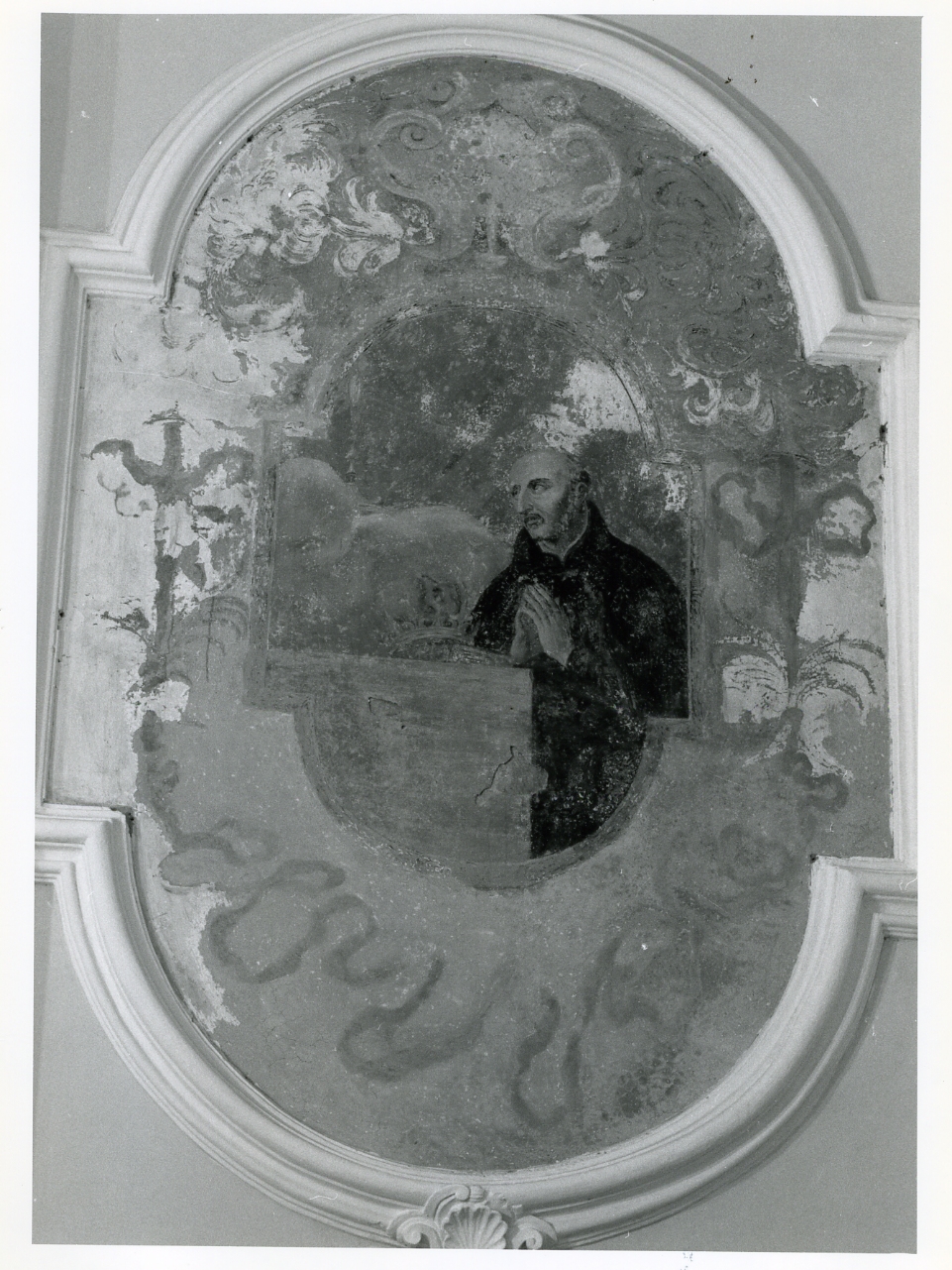 Santo (dipinto) - ambito campano (inizio sec. XVIII)