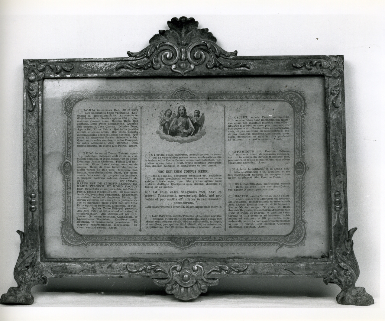 cartagloria - bottega napoletana (seconda metà sec. XIX)