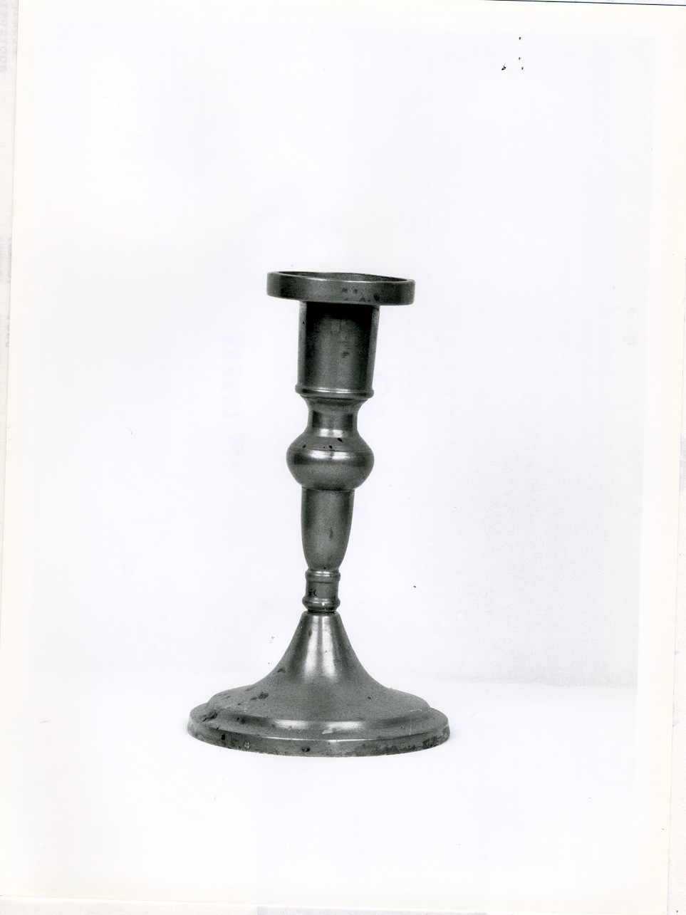 candeliere d'altare - bottega napoletana (seconda metà sec. XIX)