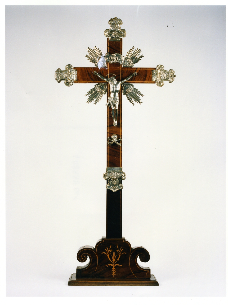 croce d'altare - bottega napoletana, bottega napoletana (seconda metà sec. XIX)