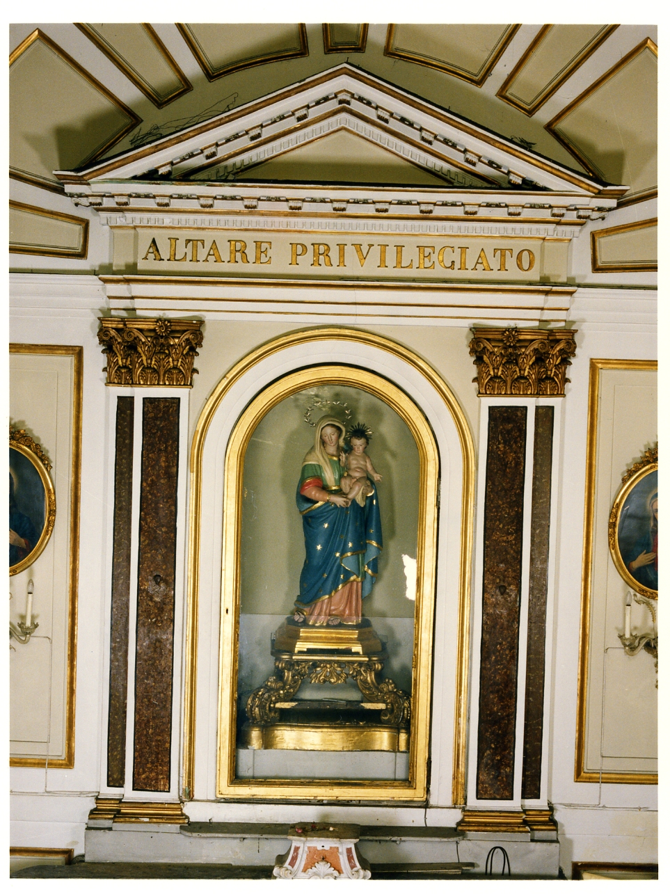 mostra d'altare - bottega napoletana (sec. XIX)