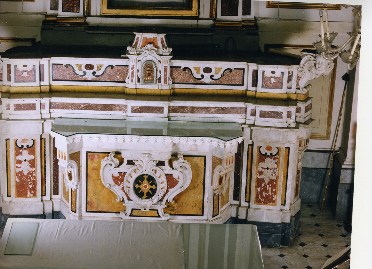 altare maggiore - bottega napoletana (sec. XIX)