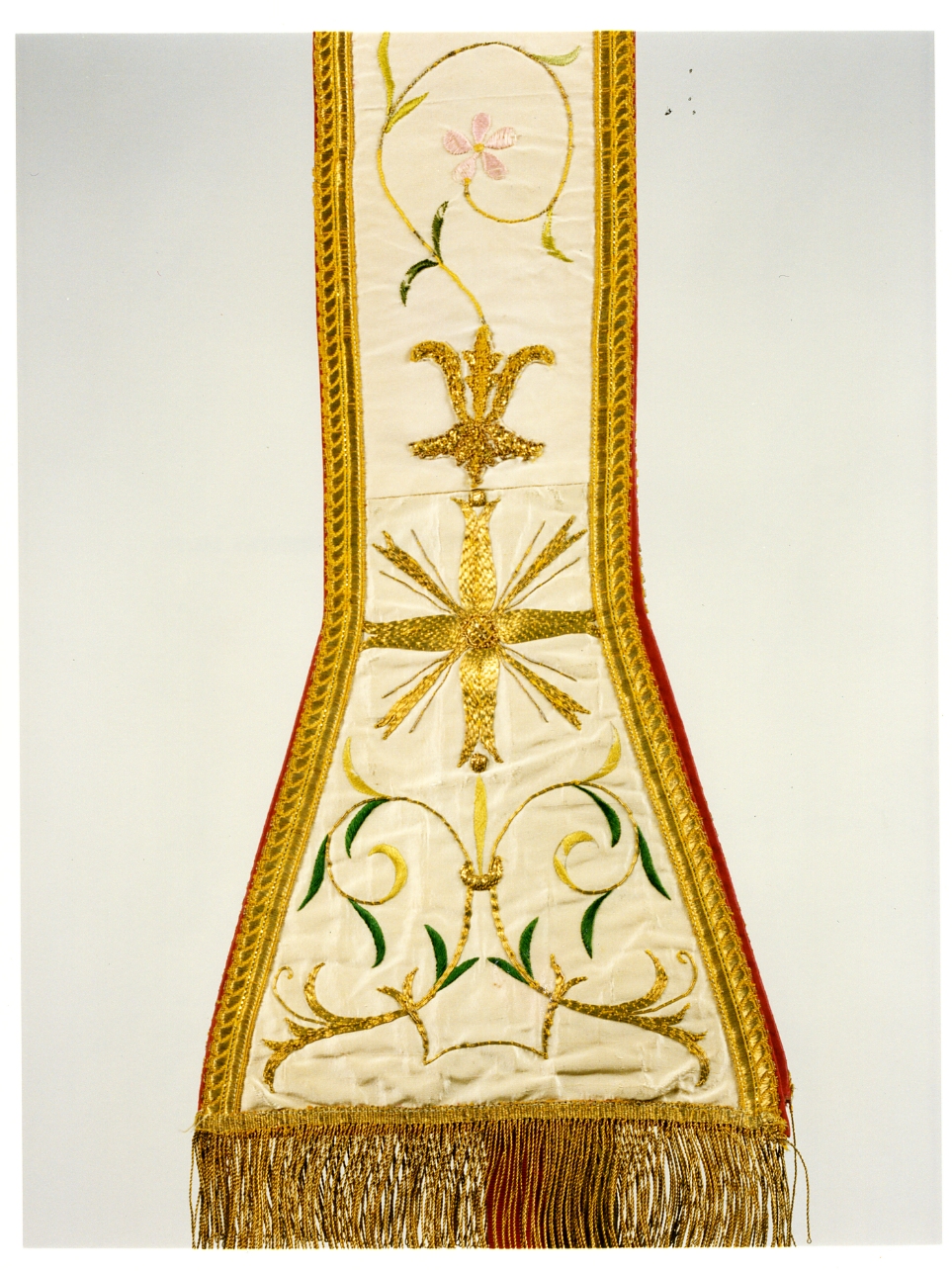 manipolo, elemento d'insieme - manifattura napoletana (sec. XVIII)