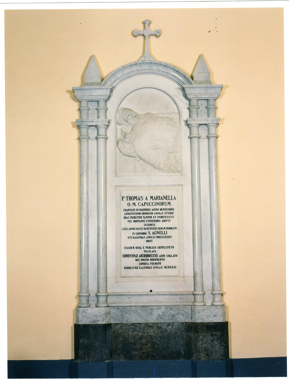 monumento funebre - bottega napoletana (sec. XX)