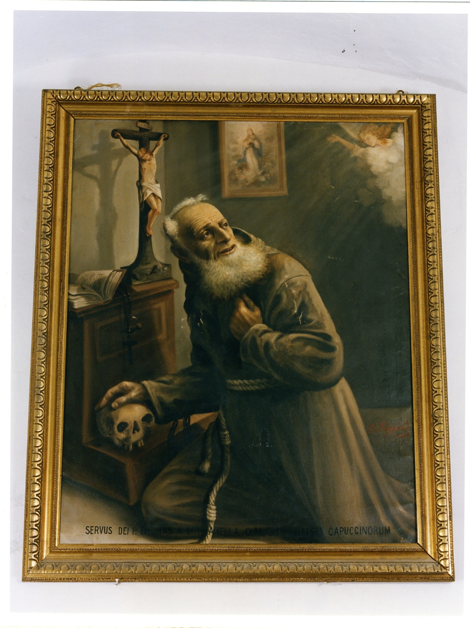 ritratto di padre Tommaso Da Marianella (dipinto) - ambito napoletano (fine sec. XIX)