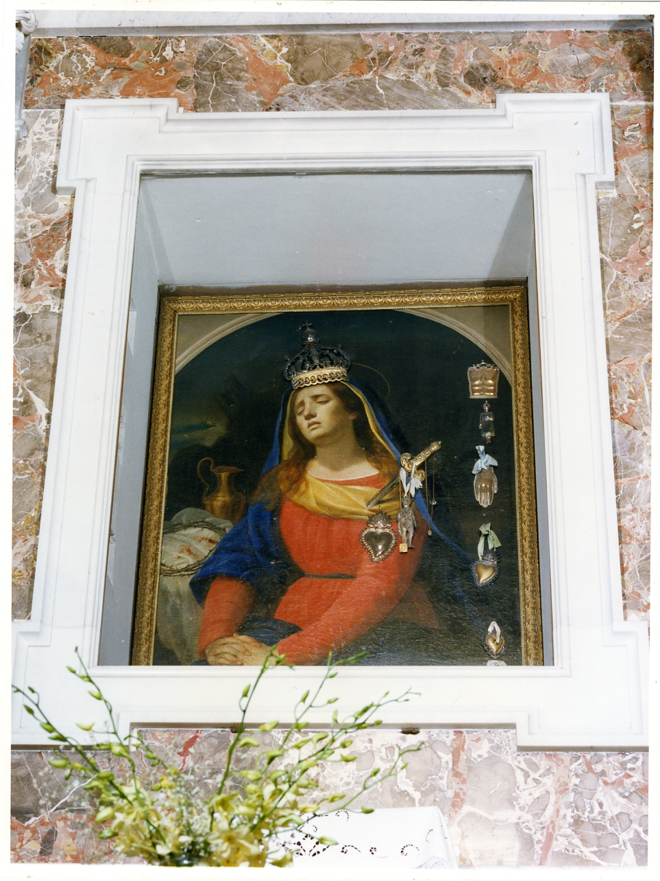 Madonna Addolorata (dipinto) - ambito napoletano (seconda metà sec. XIX)
