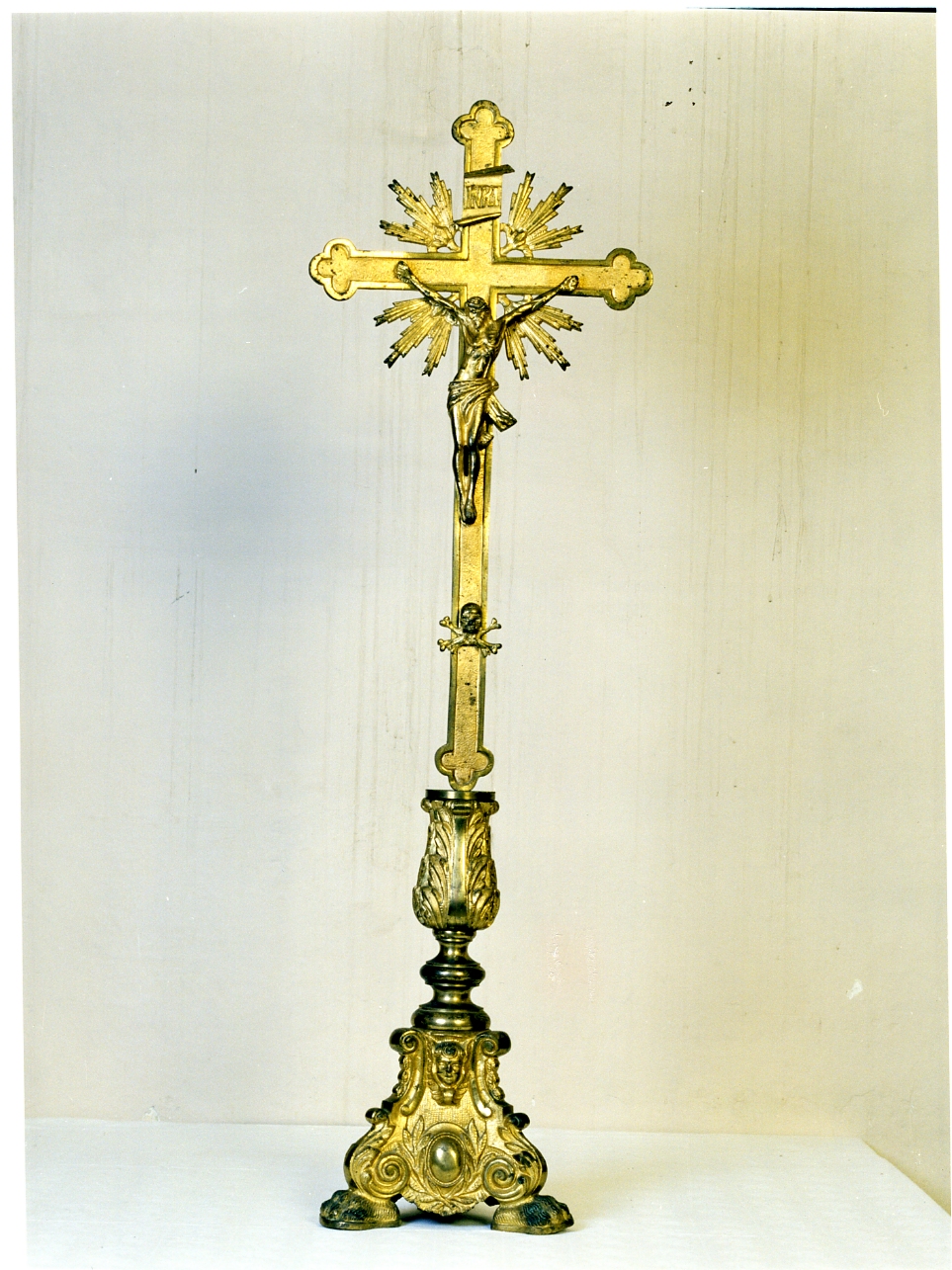 croce d'altare - bottega napoletana (sec. XX)