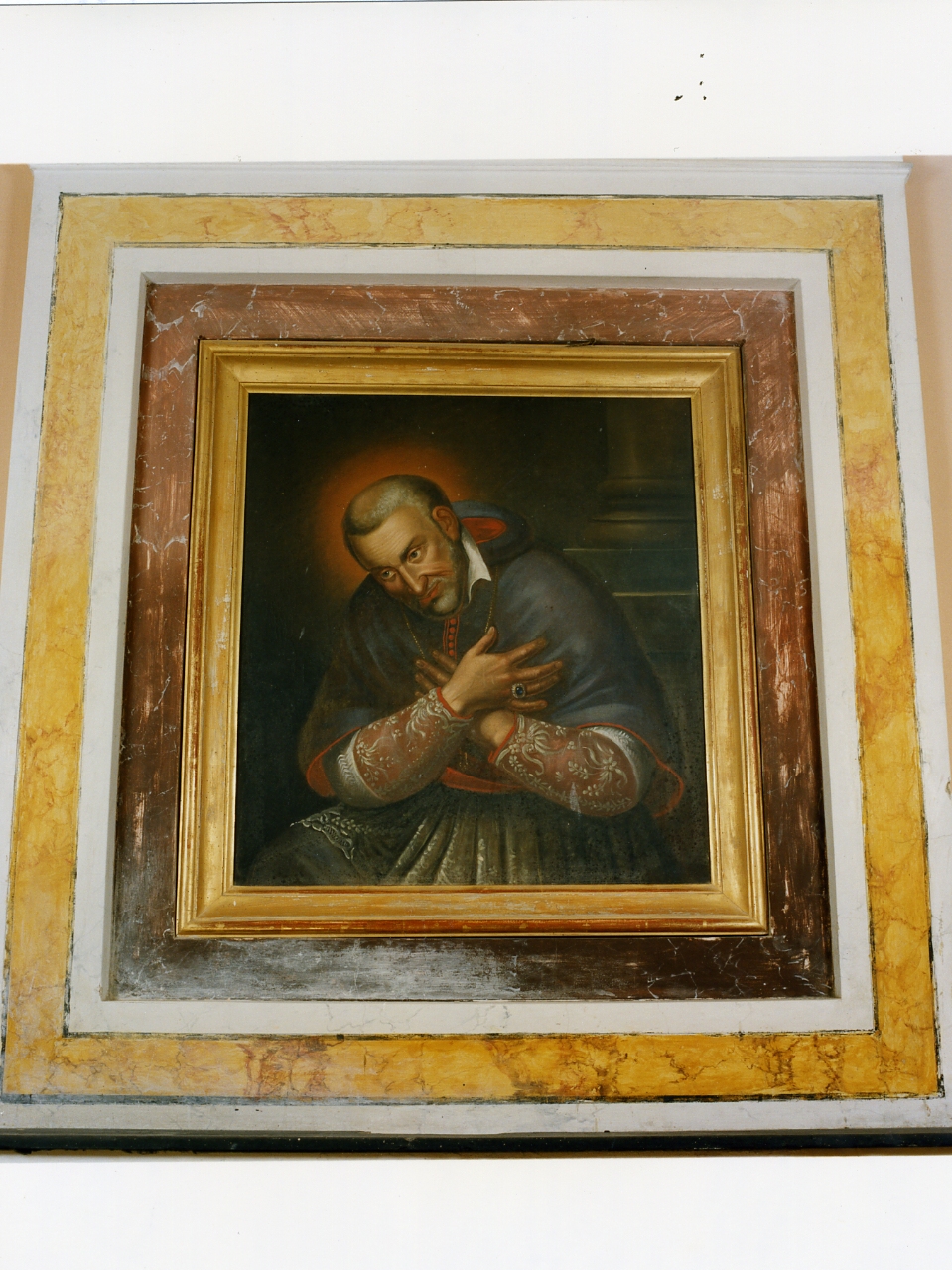 Santo (dipinto) - ambito campano (ultimo quarto sec. XIX)