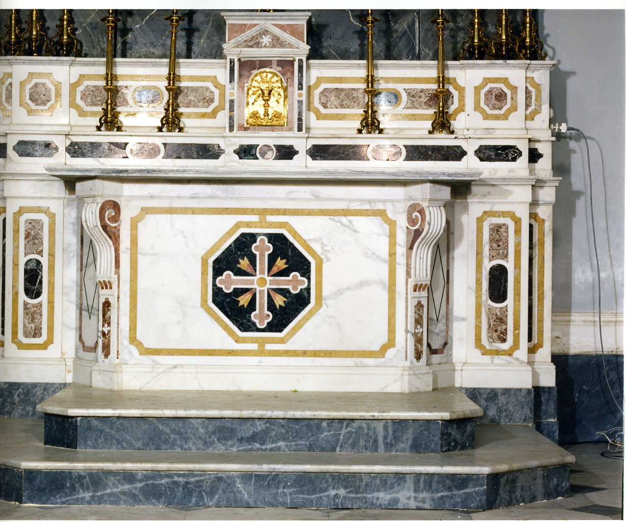 altare, serie - bottega napoletana (ultimo quarto sec. XIX)