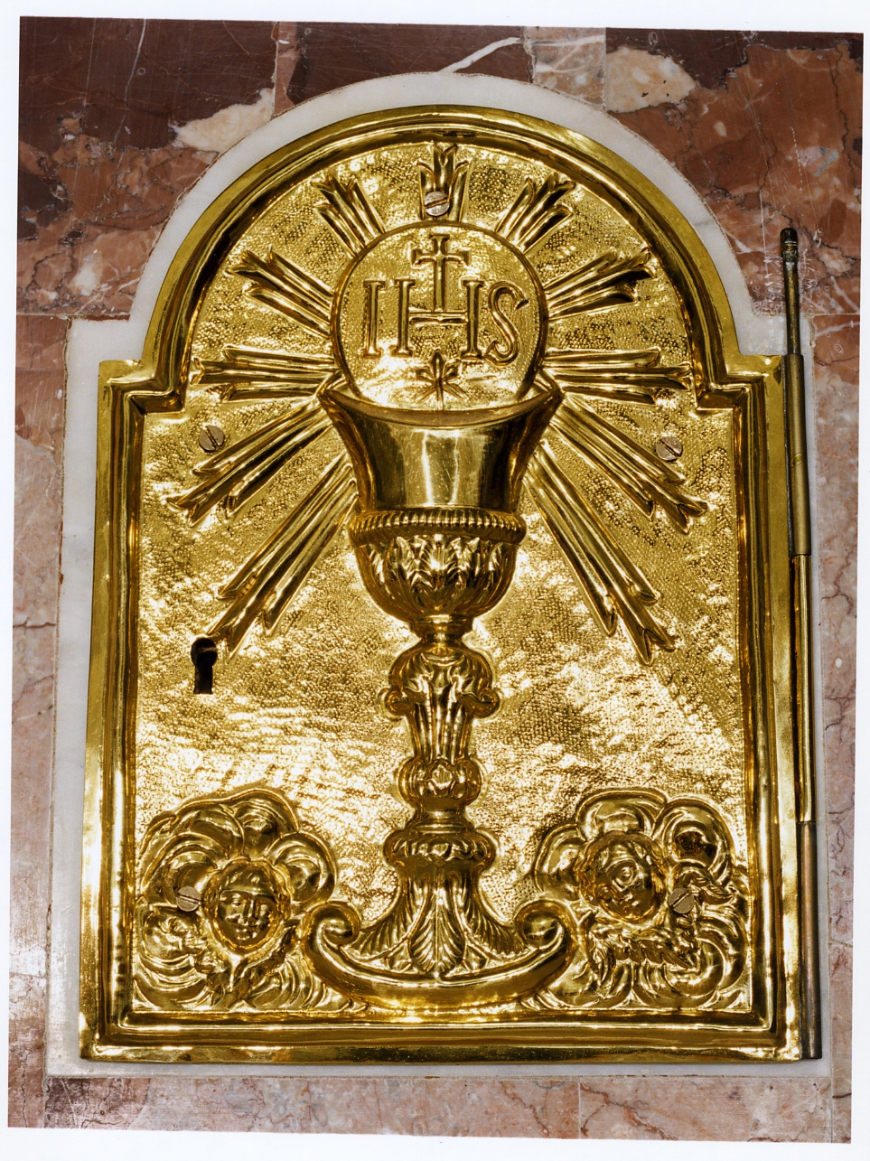 sportello di tabernacolo - bottega napoletana (fine sec. XIX)