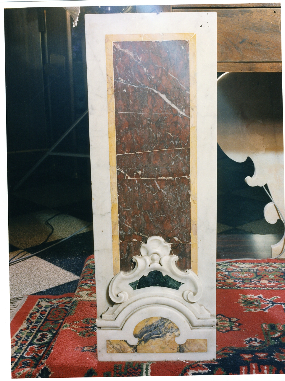 altare, frammento - bottega napoletana (seconda metà sec. XVIII)