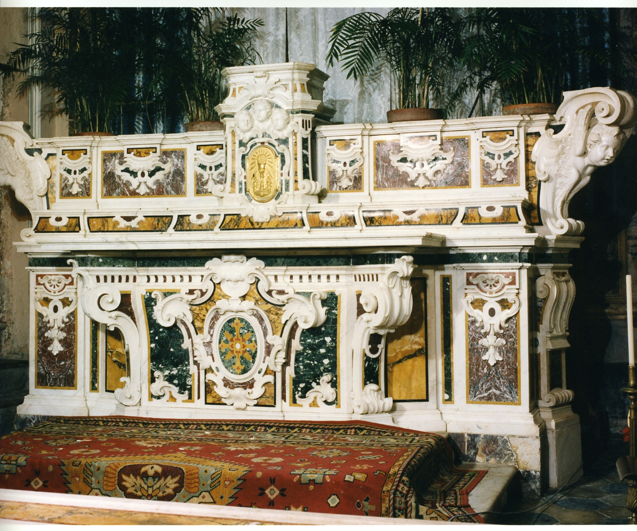 altare maggiore di Di Lucca Antonio (sec. XVIII)