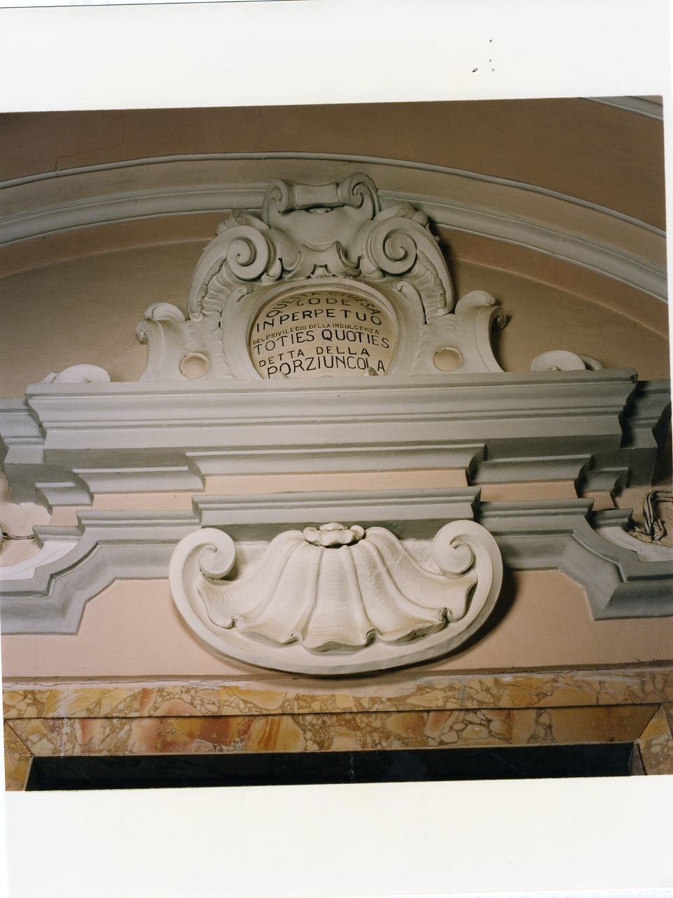 decorazione plastica - bottega napoletana (seconda metà sec. XVIII)