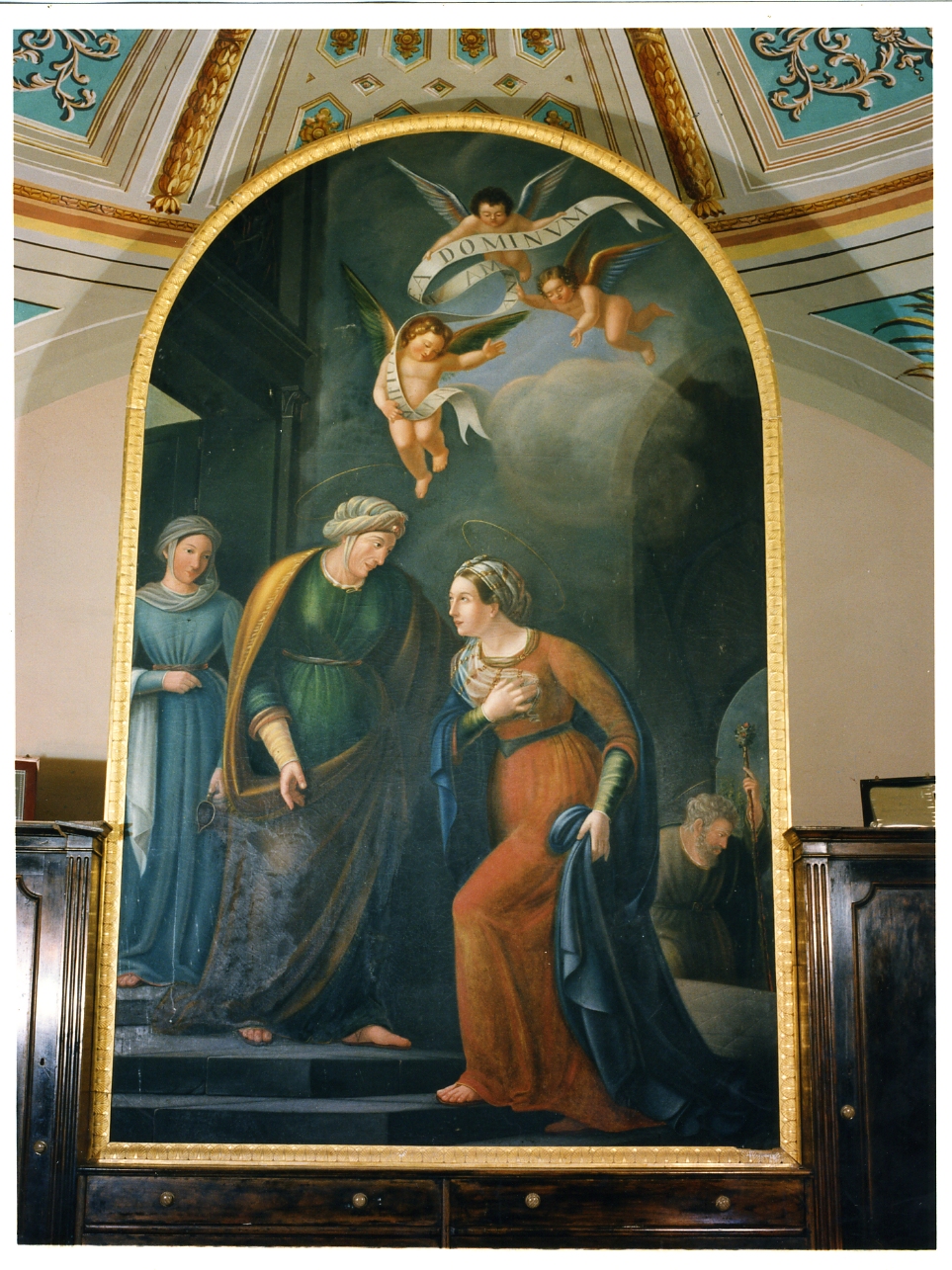 visitazione (dipinto) - ambito napoletano (prima metà sec. XIX)