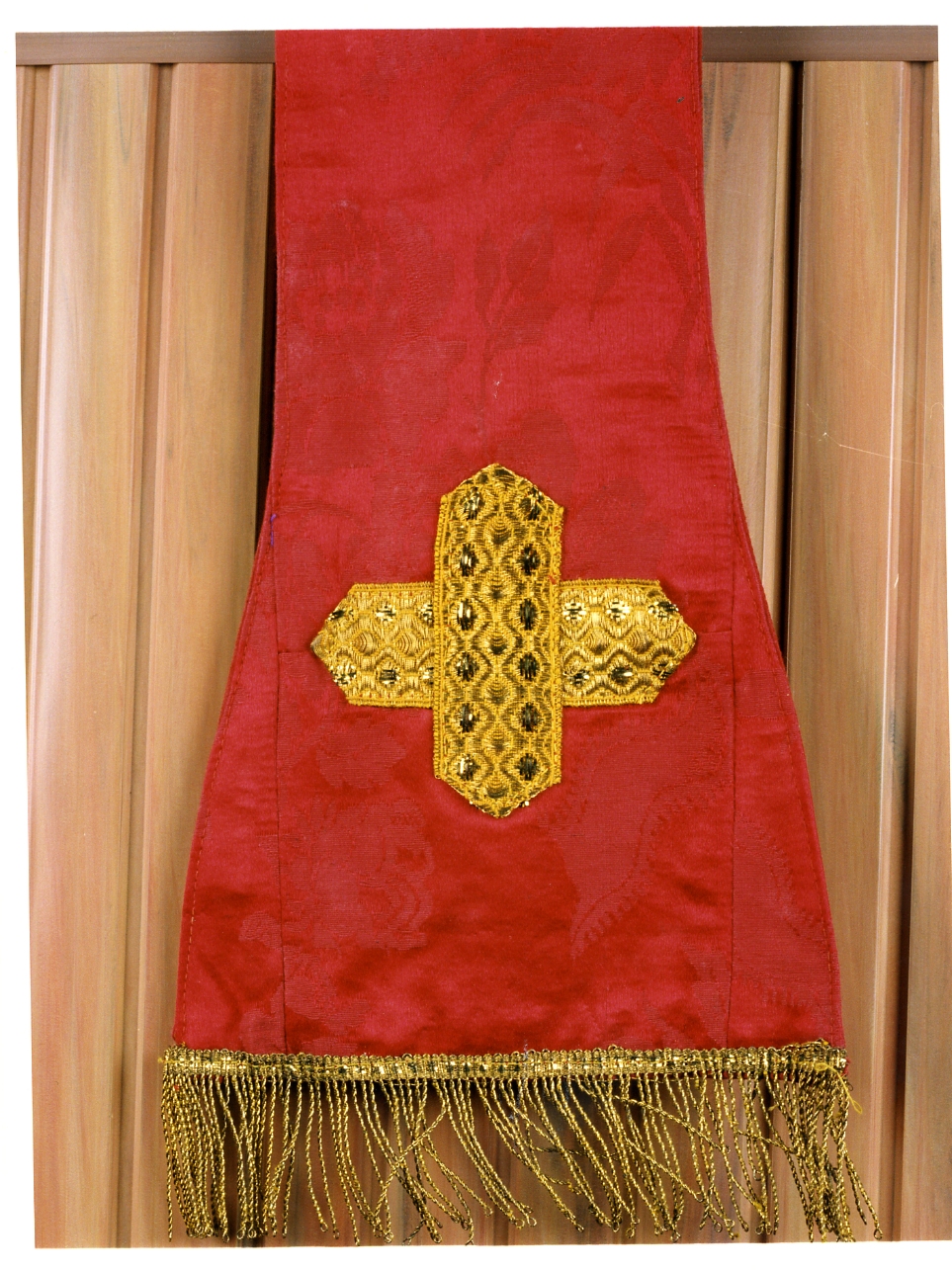 manipolo, elemento d'insieme - manifattura napoletana (ultimo quarto sec. XIX)