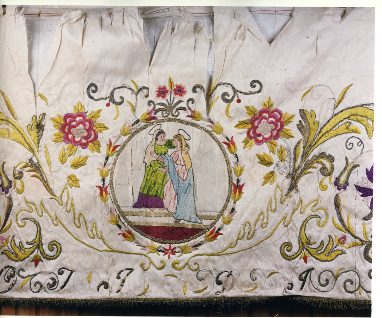 velo di calice - manifattura napoletana (sec. XIX)