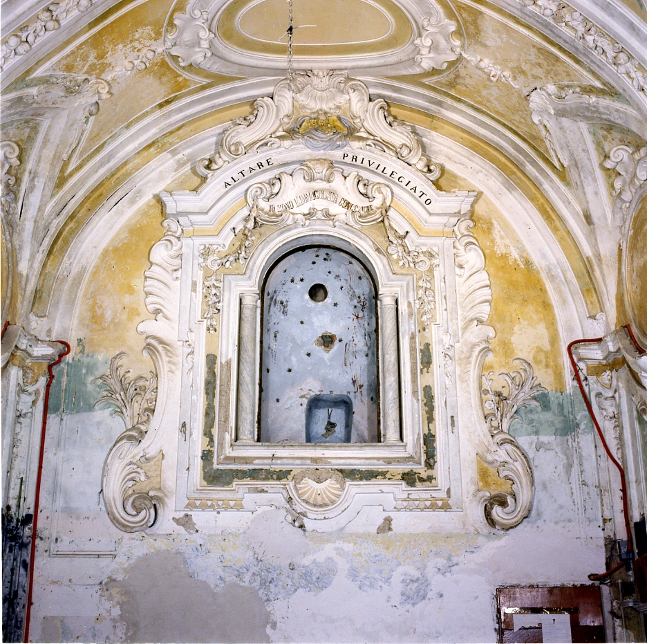 mostra d'altare - bottega napoletana (seconda metà sec. XVIII)