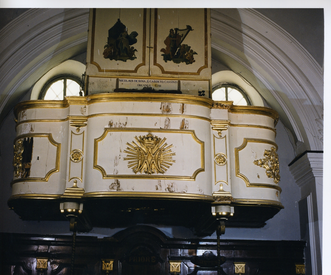 cantoria - bottega napoletana (ultimo quarto sec. XVIII)