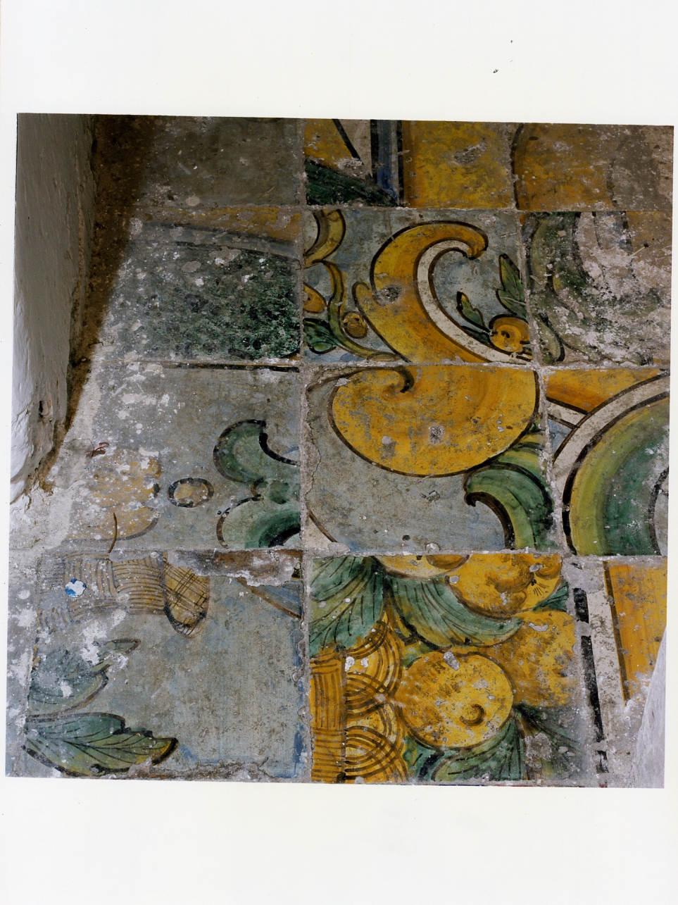 pavimento - bottega campana (seconda metà sec. XVIII)