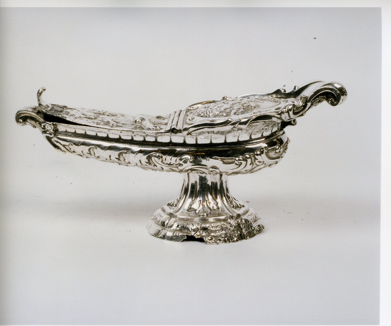 navicella portaincenso - bottega campana (sec. XVIII)