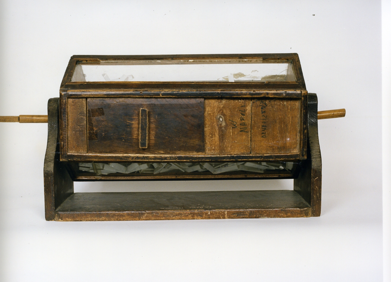 bussolotto per votazioni - bottega napoletana (prima metà sec. XX)