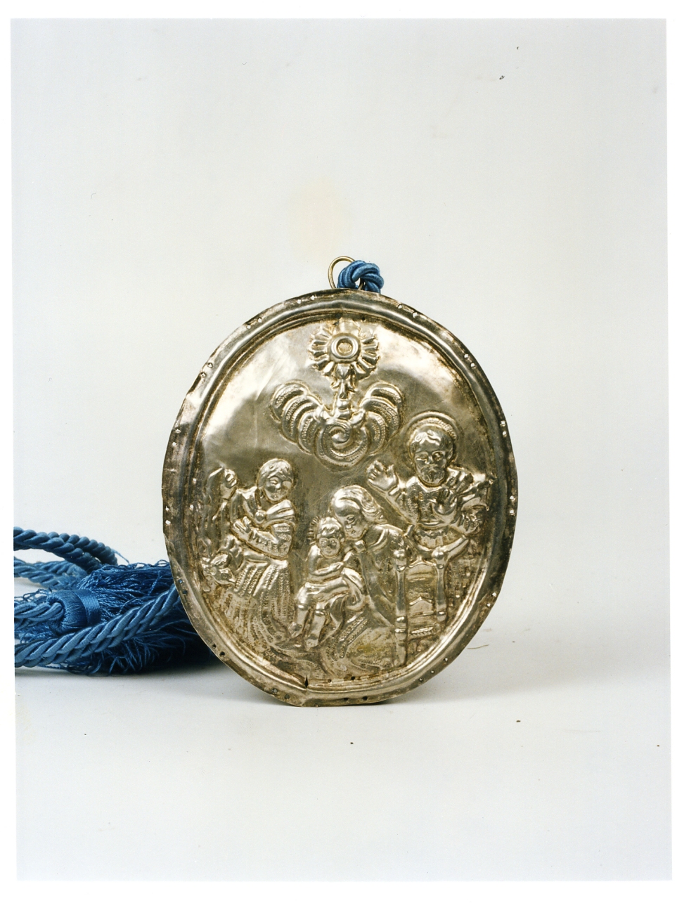 nascita di Maria Vergine (collaro) - bottega napoletana (seconda metà sec. XIX)