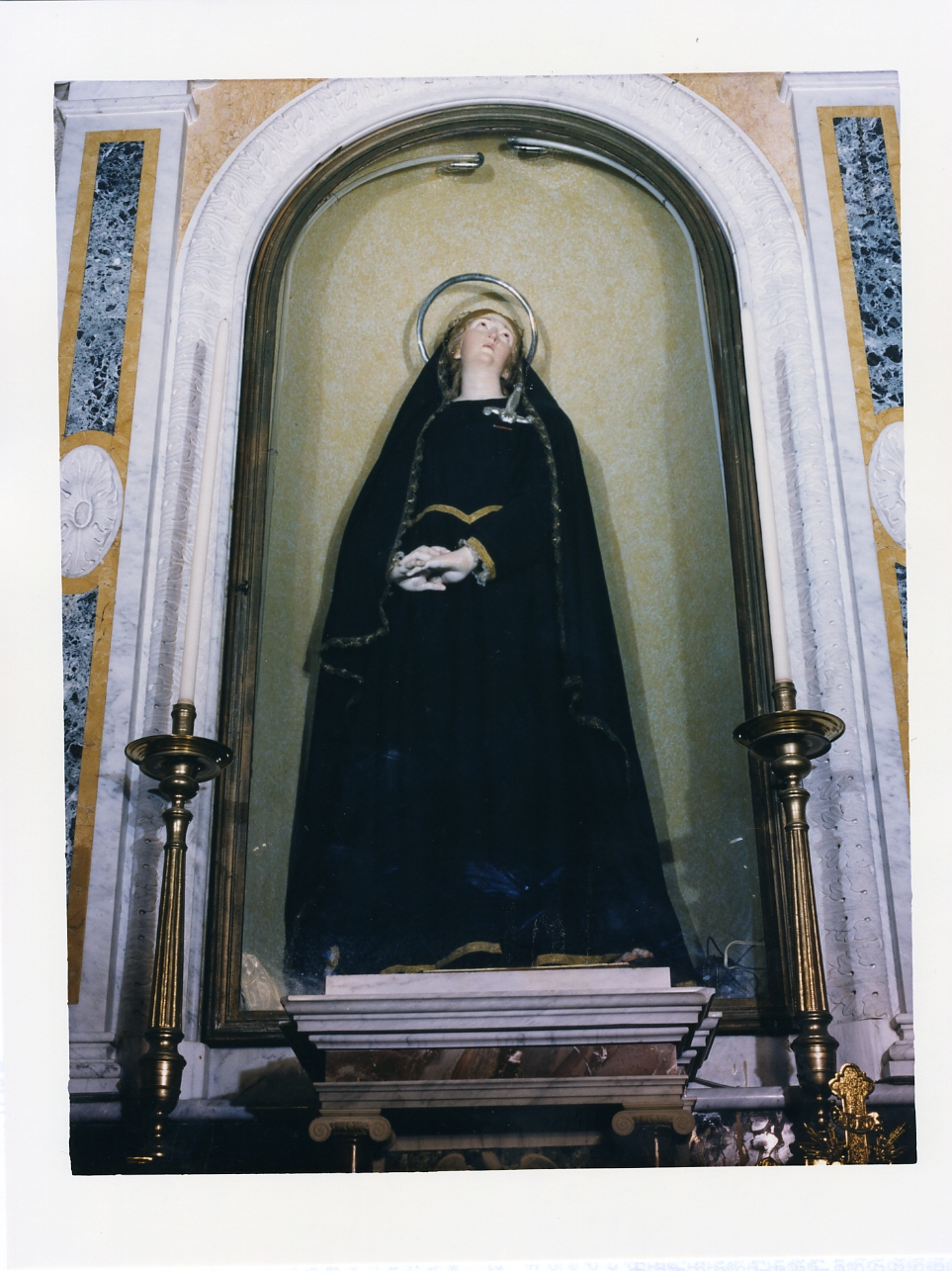 Madonna Addolorata (statua) - bottega napoletana (fine/inizio secc. XIX/ XX)