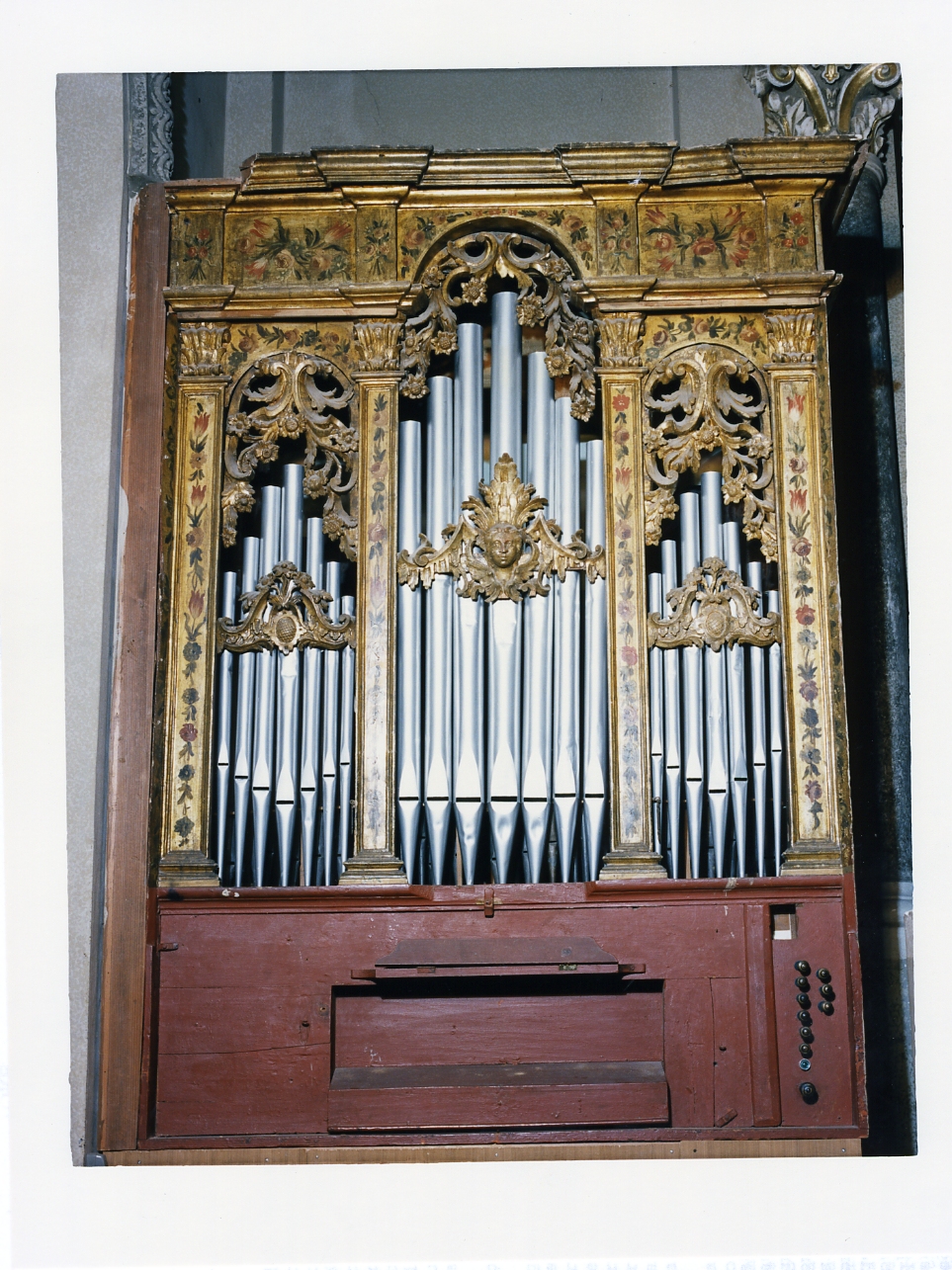 cassa d'organo - bottega napoletana (metà sec. XVIII)