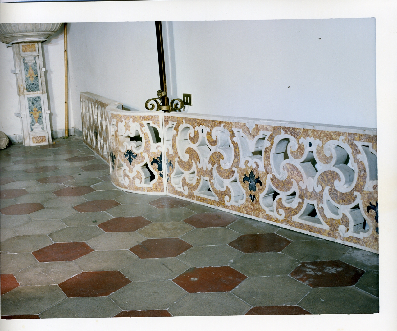 balaustrata - bottega napoletana (sec. XVIII)