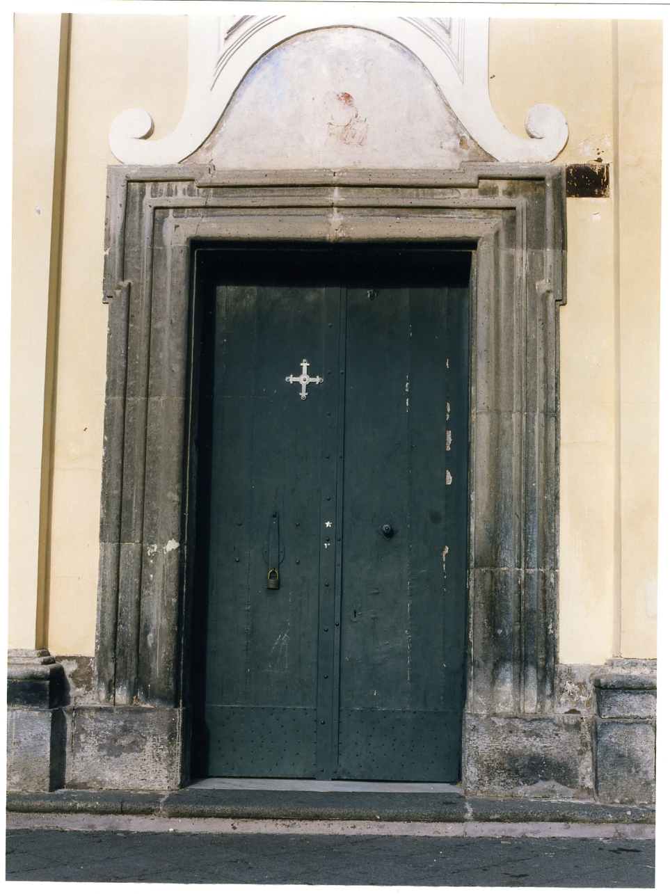 mostra di portale, serie - bottega napoletana (secondo quarto sec. XVIII)