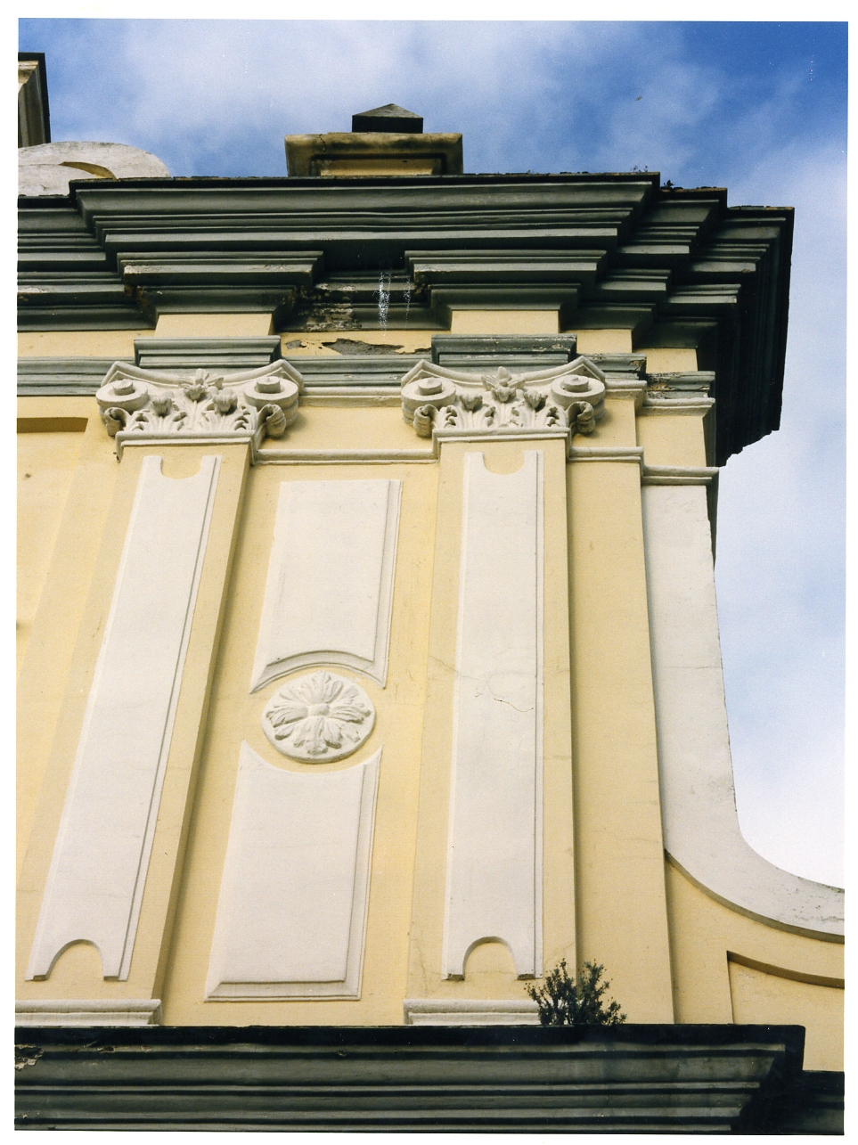 capitello di lesena, serie - bottega napoletana (metà sec. XVIII)
